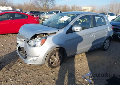 2015 Mitsubishi Mirage Es/Rf from USA, damaged, VIN ML32A4HJ9FH045543